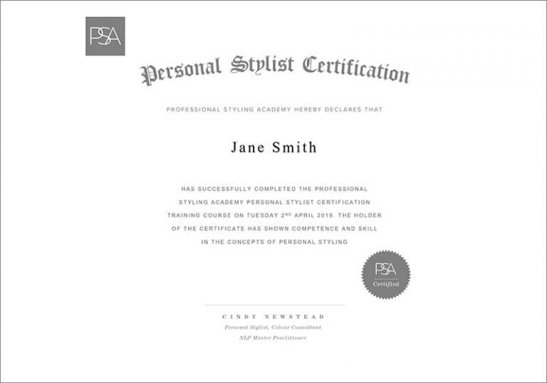 PSA certification